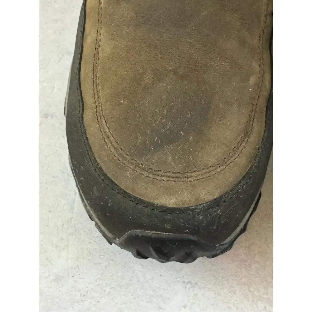 Merrell Moc Slip-On Brown Leather Waterproof Vibram Shoes J49821 Mens 12